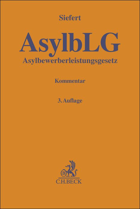 Produktbild: Asylbewerberleistungsgesetz. AsylbLG