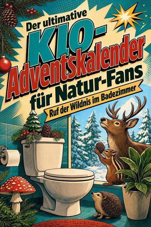 Produktbild: Der ultimative Klo-Adventskalender f&uuml;r Natur-Fans