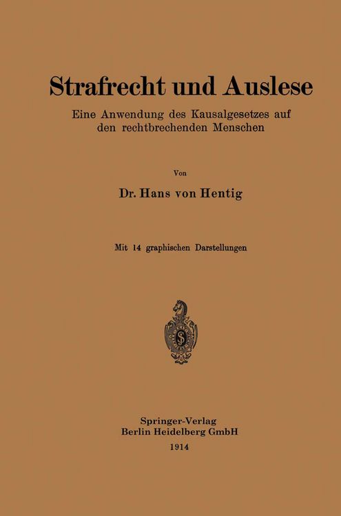 Produktbild: Strafrecht und Auslese