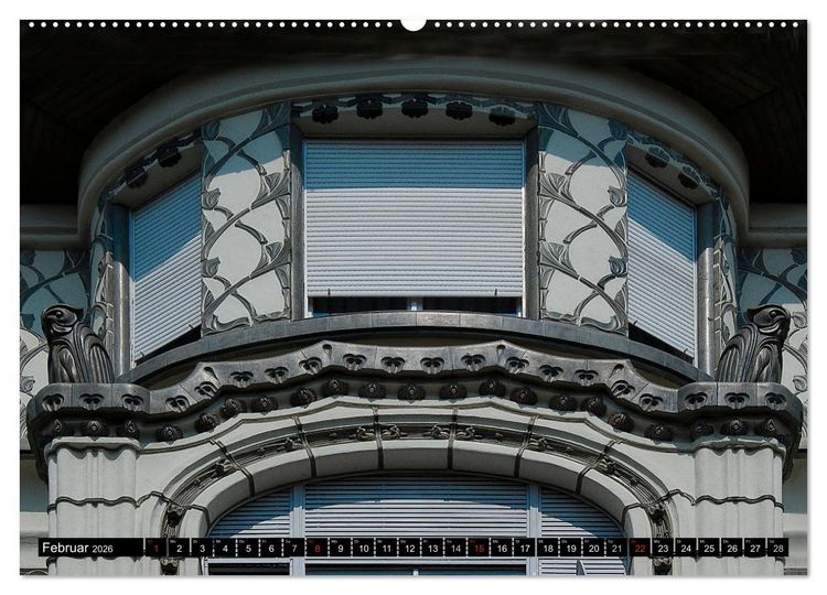 Produktbild: Budapester Jugendstil (Wandkalender 2026 DIN A2 quer), CALVENDO Monatskalender