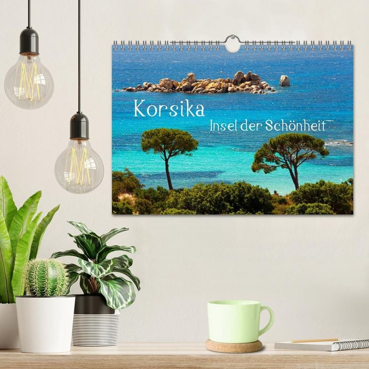 Produktbild: Korsika Insel der Sch&ouml;nheit (Wandkalender 2026 DIN A4 quer), CALVENDO Monatskalender