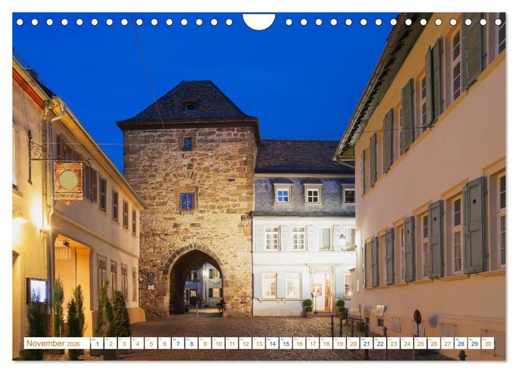 Produktbild: Freinsheim - So Wunderbar (Wandkalender 2026 DIN A4 quer), CALVENDO Monatskalender