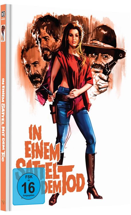Produktbild: In einem Sattel mit dem Tod - Mediabook - Cover C - Limited Edition (Blu-ray+DVD)