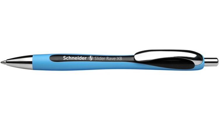 Produktbild: Schneider Kugelschreiber Slider XB Rave schwarz