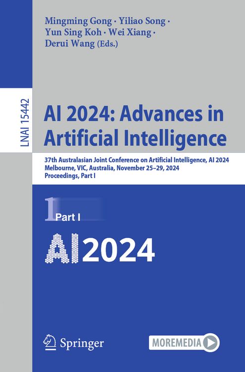 Produktbild: AI 2024: Advances in Artificial Intelligence