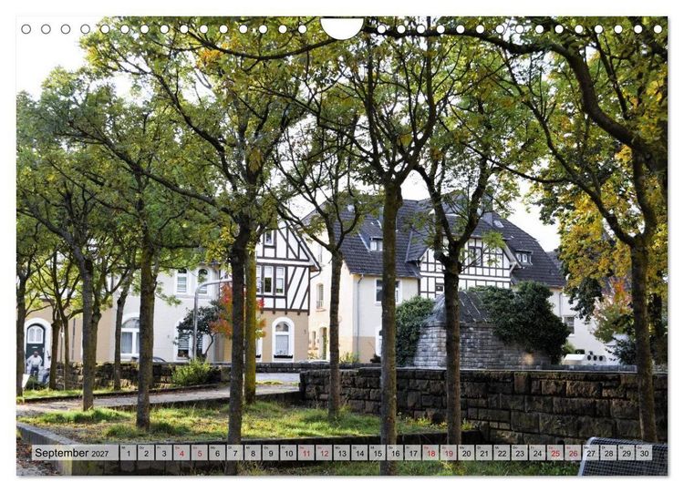 Produktbild: Leverkusen und seine Stadtteile (Wandkalender 2027 DIN A4 quer), CALVENDO Monatskalender