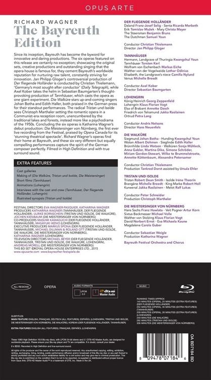 Produktbild: Wagner - Bayreuth Edition [8 BRs]