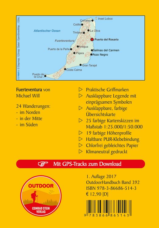 Produktbild: 24 Wanderungen Fuerteventura