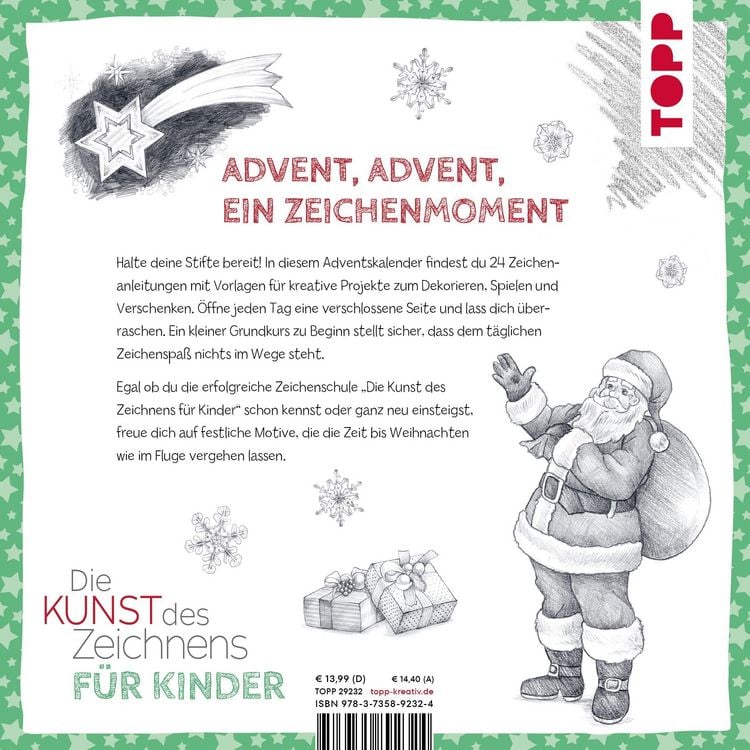Produktbild: Die Kunst des Zeichnens f&uuml;r Kinder Adventskalender