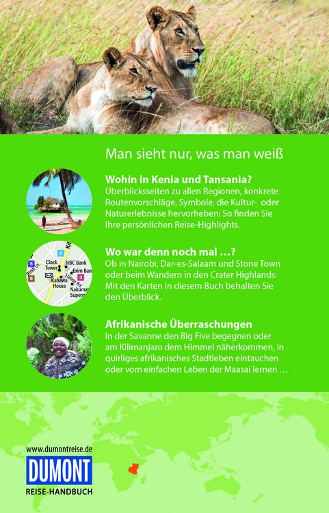 Produktbild: DUMONT Reise-Handbuch Reisef&uuml;hrer Kenia, Tansania