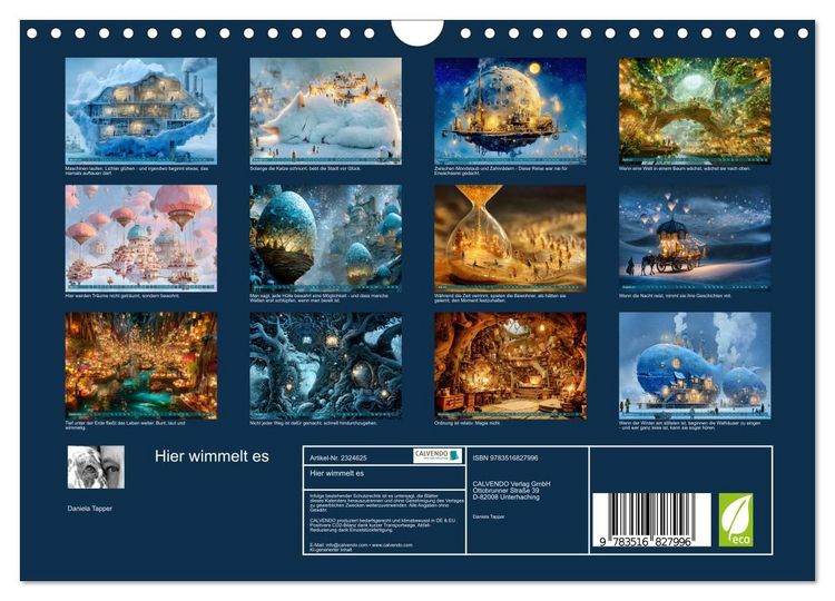 Produktbild: Hier wimmelt es (Wandkalender 2027 DIN A4 quer), CALVENDO Monatskalender