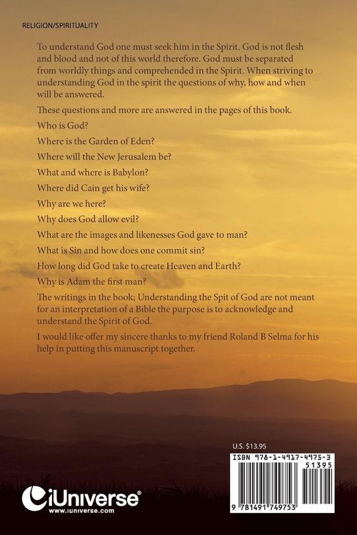 Produktbild: Understanding the Spirit of God