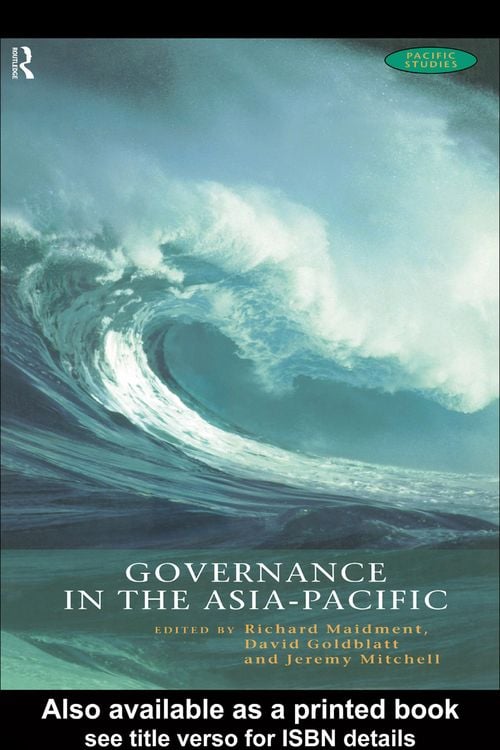 Produktbild: Governance in the Asia-Pacific