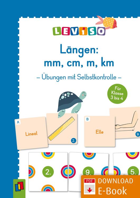 Produktbild: L&auml;ngen: mm, cm, m & km - f&uuml;r Klasse 3/4&iquest;