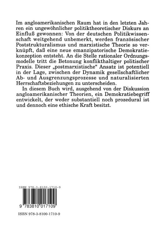 Produktbild: Dekonstruktion und Demokratisierung