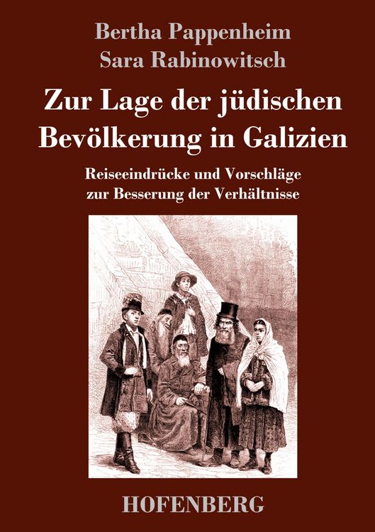 Produktbild: Zur Lage der j&uuml;dischen Bev&ouml;lkerung in Galizien