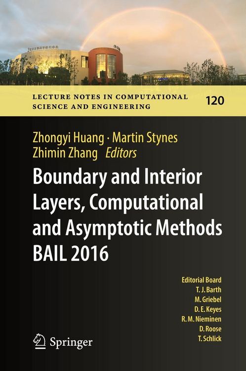 Produktbild: Boundary and Interior Layers, Computational and Asymptotic Methods BAIL 2016