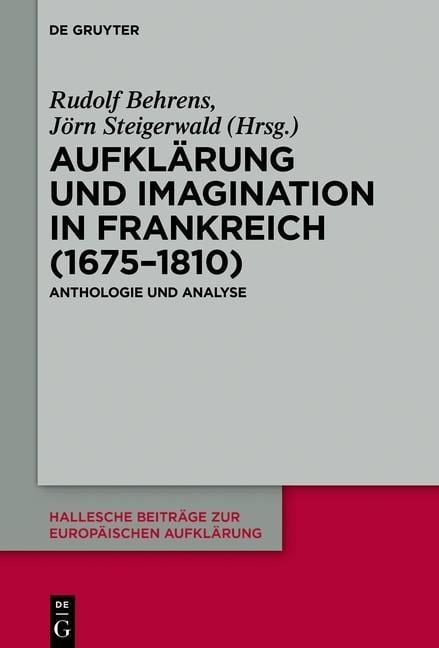 Produktbild: Aufkl&auml;rung und Imagination in Frankreich (1675-1810)