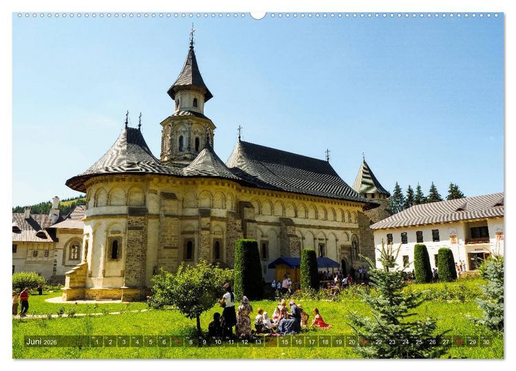 Produktbild: Kl&ouml;ster in der Bucovina (Wandkalender 2026 DIN A2 quer), CALVENDO Monatskalender