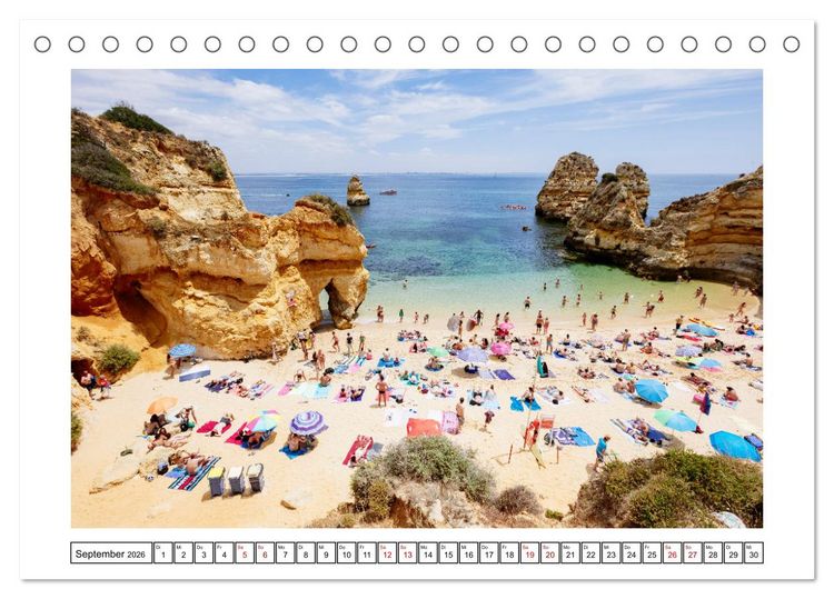 Produktbild: Traumstr&auml;nde - Naturparadiese aus aller Welt (Tischkalender 2026 DIN A5 quer), CALVENDO Monatskalender