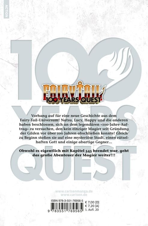 Produktbild: Fairy Tail &ndash; 100 Years Quest 1