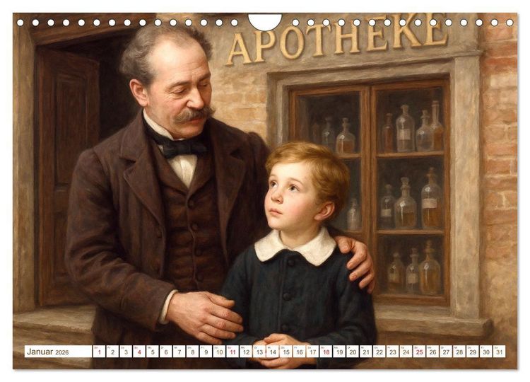 Produktbild: Theodor Fontane (Wandkalender 2026 DIN A4 quer), CALVENDO Monatskalender