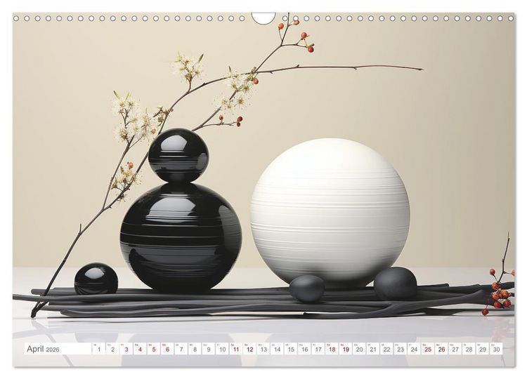 Produktbild: Zen (Wandkalender 2026 DIN A3 quer), CALVENDO Monatskalender