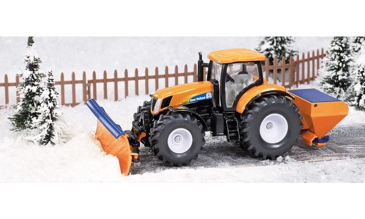 Produktbild: Siku 2940 Traktor mit R&auml;umschild und