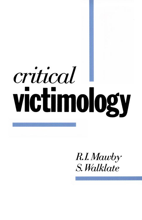 Produktbild: Critical Victimology