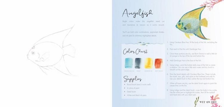 Produktbild: Das gro&szlig;e Aquarell-Praxisbuch - Meerestiere