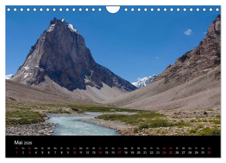 Produktbild: Himalaya - Dach der Welt (Wandkalender 2026 DIN A4 quer), CALVENDO Monatskalender