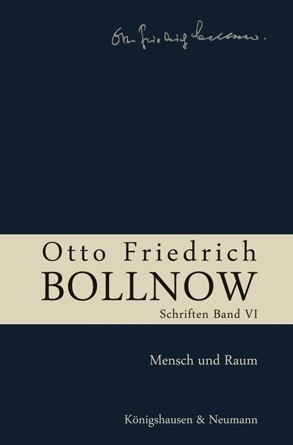 Produktbild: Otto Friedrich Bollnow: Schriften VI
