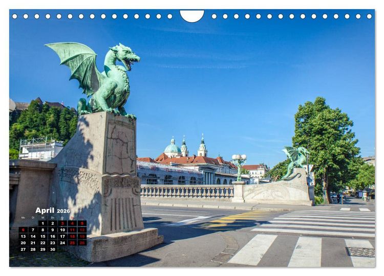 Produktbild: Gr&uuml;nes Slowenien (Wandkalender 2026 DIN A4 quer), CALVENDO Monatskalender