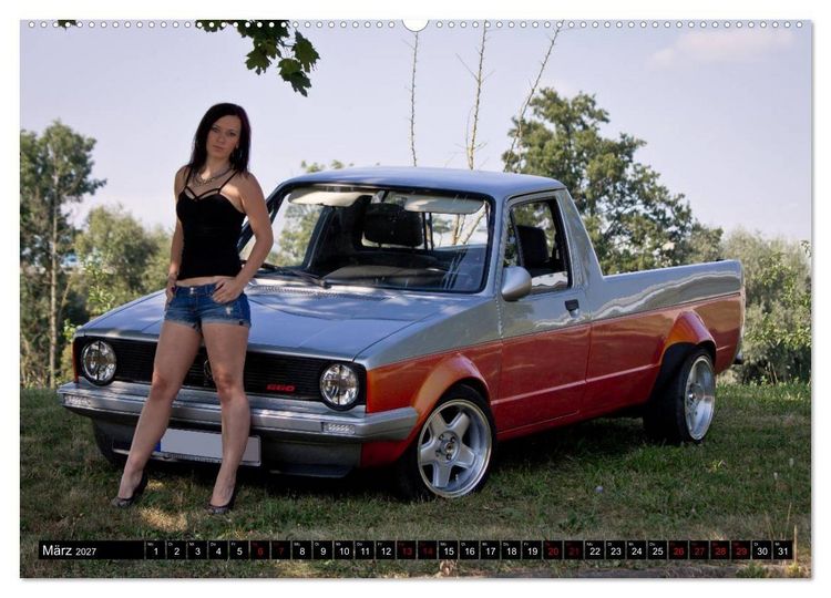 Produktbild: Hei&szlig;e Frauen und schnelle Autos (hochwertiger Premium Wandkalender 2027 DIN A2 quer), Kunstdruck in Hochglanz