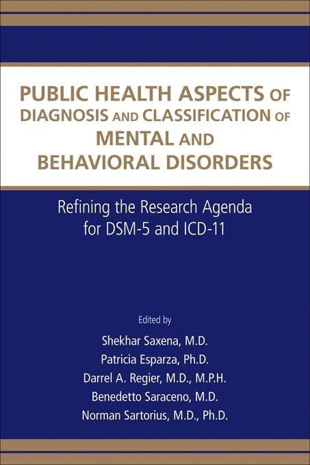 Produktbild: Public Health Aspects of Diagnosis and Classification of Mental and Behavioral Disorders