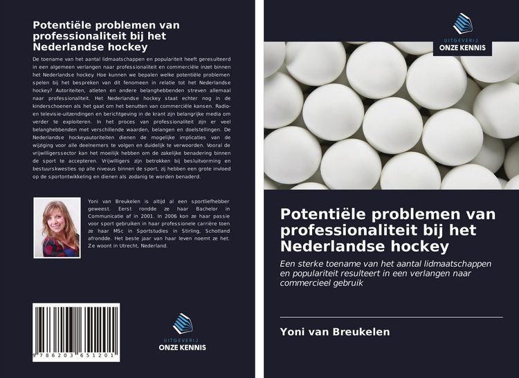 Produktbild: Potenti&euml;le problemen van professionaliteit bij het Nederlandse hockey