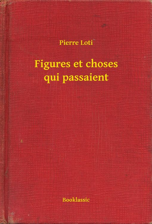 Produktbild: Figures et choses qui passaient