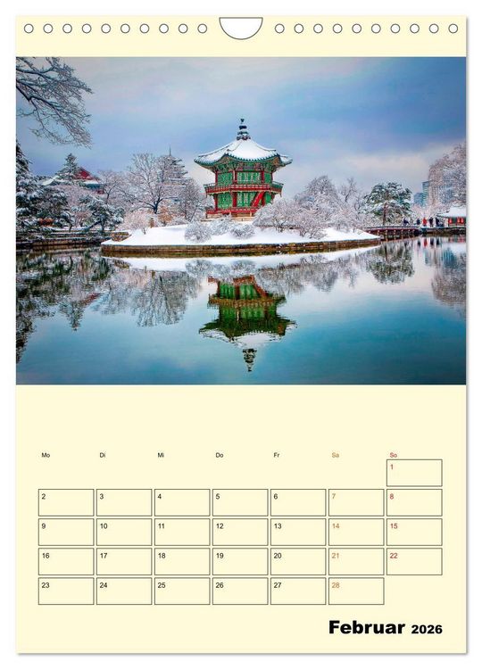 Produktbild: S&uuml;dkorea - Tradition und Hightech (Wandkalender 2026 DIN A4 hoch), CALVENDO Monatskalender
