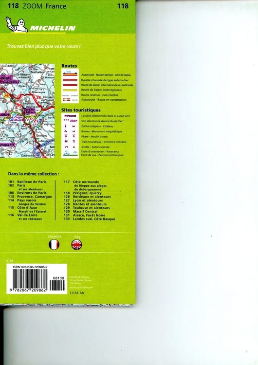 Produktbild: Michelin P&eacute;rigord, Quercy