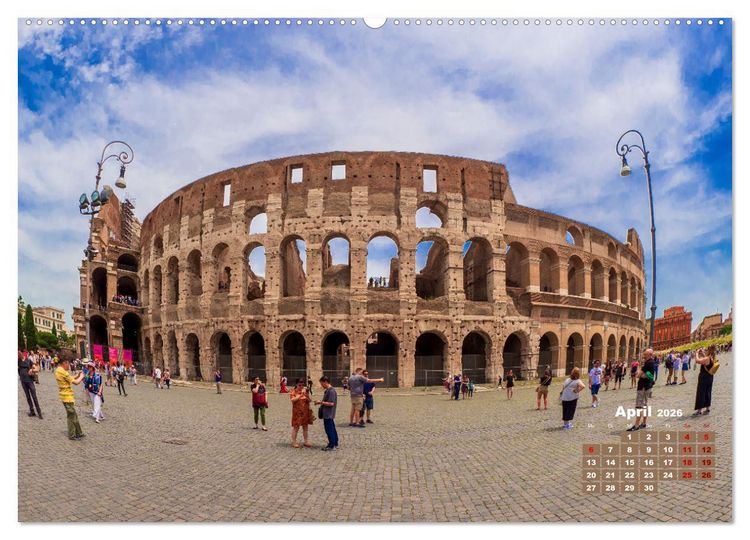 Produktbild: Italien, das Land wo die Zitronen bl&uuml;hen by VogtArt (hochwertiger Premium Wandkalender 2026 DIN A2 quer), Kunstdruck in Hochglanz