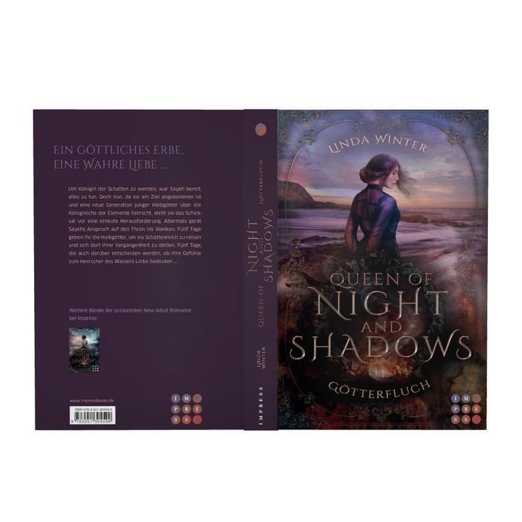 Produktbild: Queen of Night and Shadows. G&ouml;tterfluch