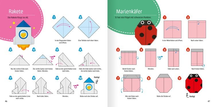 Produktbild: Mein gro&szlig;es Origami-Buch (mit kindgerechten Schritt-f&uuml;r-Schritt Anleitungen, 100 Blatt und 130 Stickern)