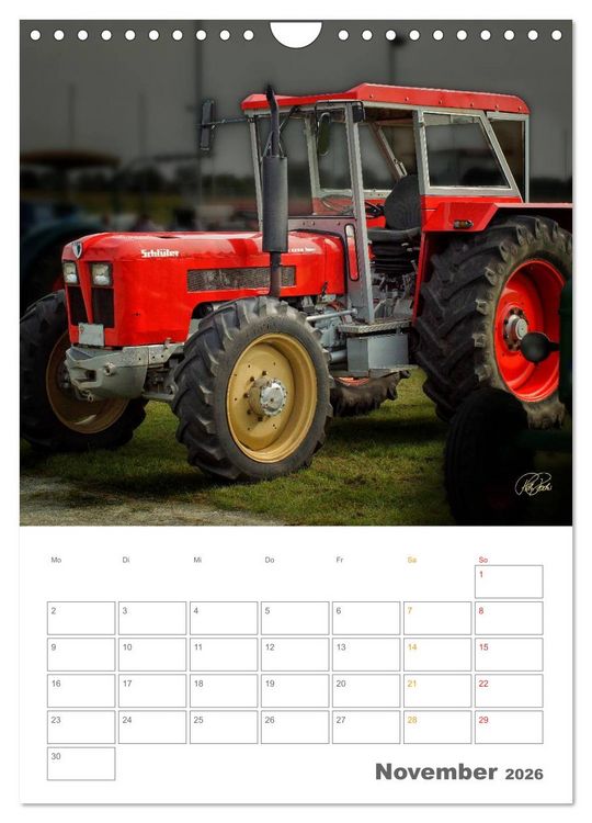 Produktbild: Oldtimer - mein Trecker (Wandkalender 2026 DIN A4 hoch), CALVENDO Monatskalender