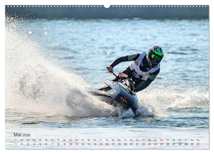 Produktbild: Wassersport - Fun pur (Wandkalender 2026 DIN A2 quer), CALVENDO Monatskalender