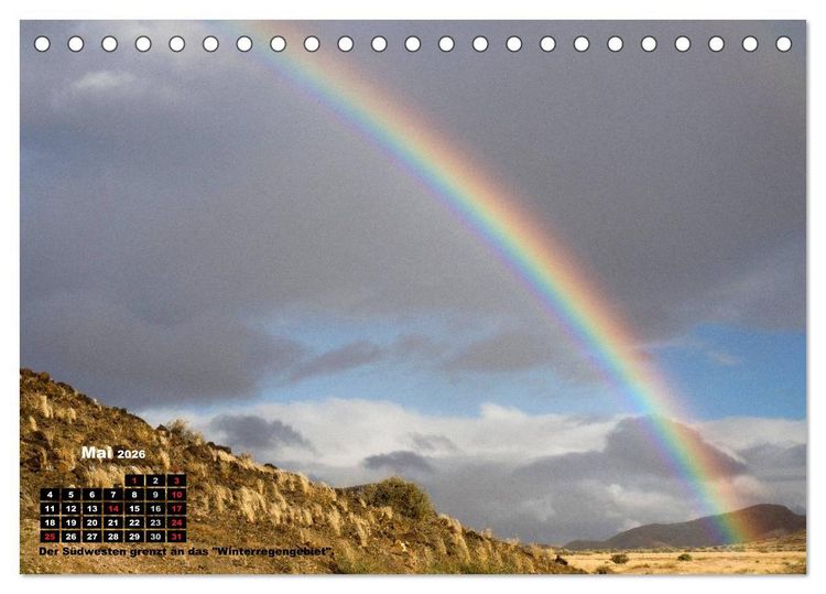 Produktbild: Namibia mal anders (Tischkalender 2026 DIN A5 quer), CALVENDO Monatskalender