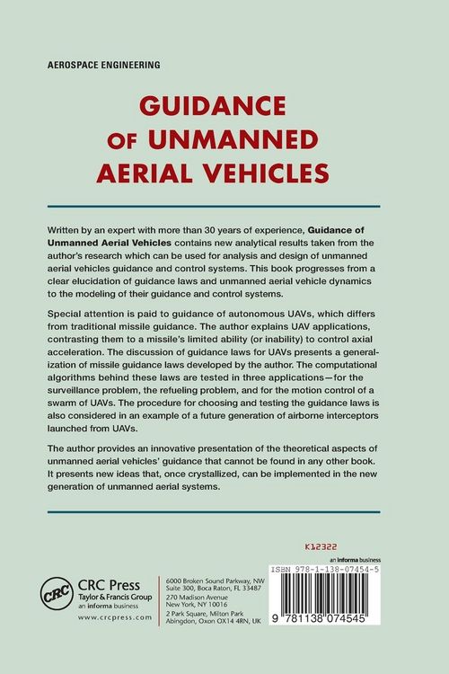 Produktbild: Guidance of Unmanned Aerial Vehicles