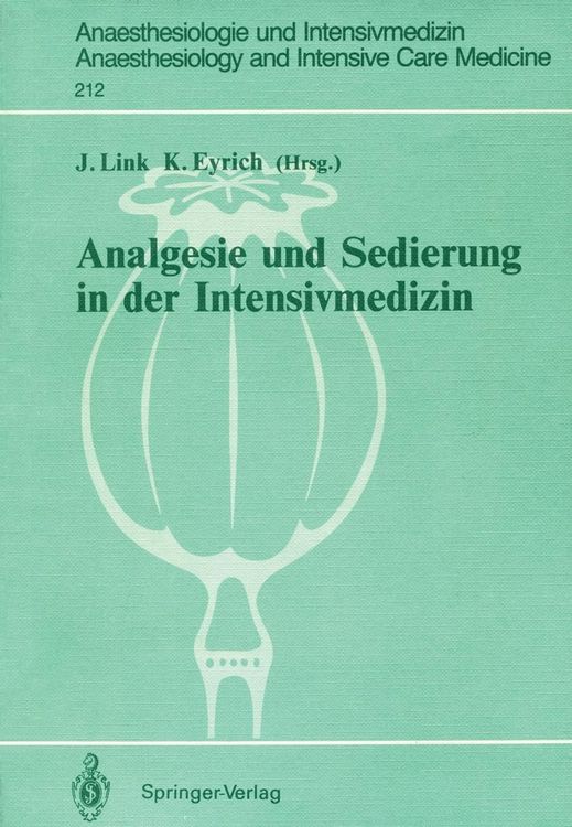 Produktbild: Analgesie und Sedierung in der Intensivmedizin