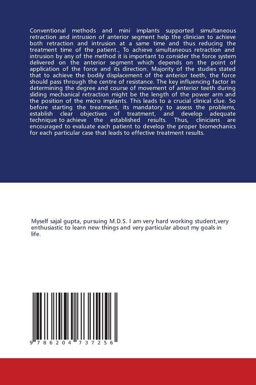 Produktbild: Simultaneous Retraction and Intrusion of Maxillary Anterior Teeth
