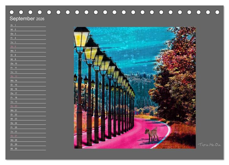Produktbild: Schwarzwald. Anders. (Tischkalender 2026 DIN A5 quer), CALVENDO Monatskalender