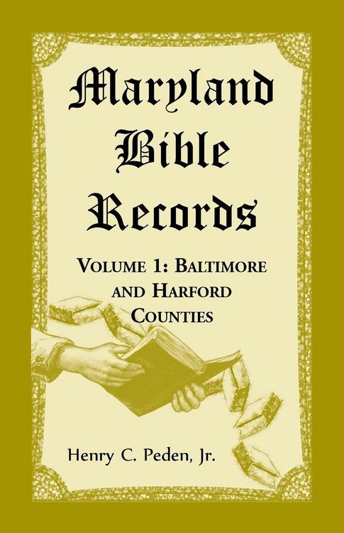 Produktbild: Maryland Bible Records, Volume 1